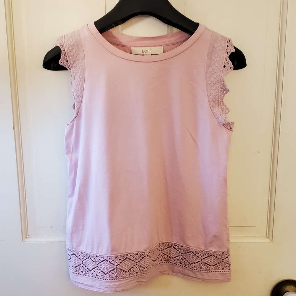 Loft sleeveless top